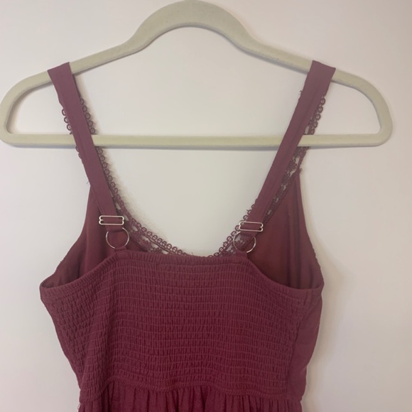 Women’s Maxi Dress Boho Whimsical Romantic Cottagecore Feminine Prairie Lace - Picture 5 of 11